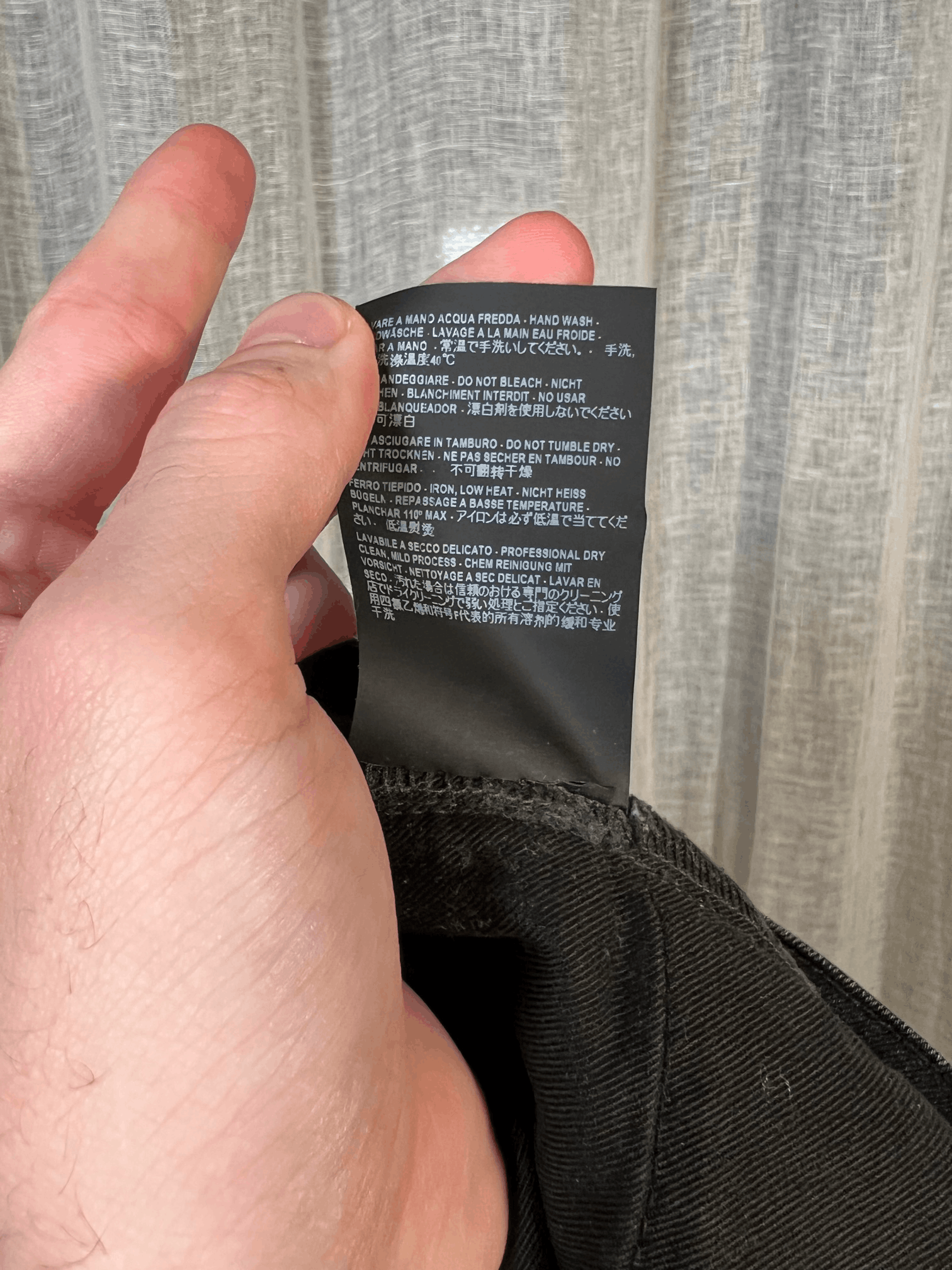 Balenciaga S/S 2018 Washed Black Denim Size US 30 / EU 46 - 7 Thumbnail