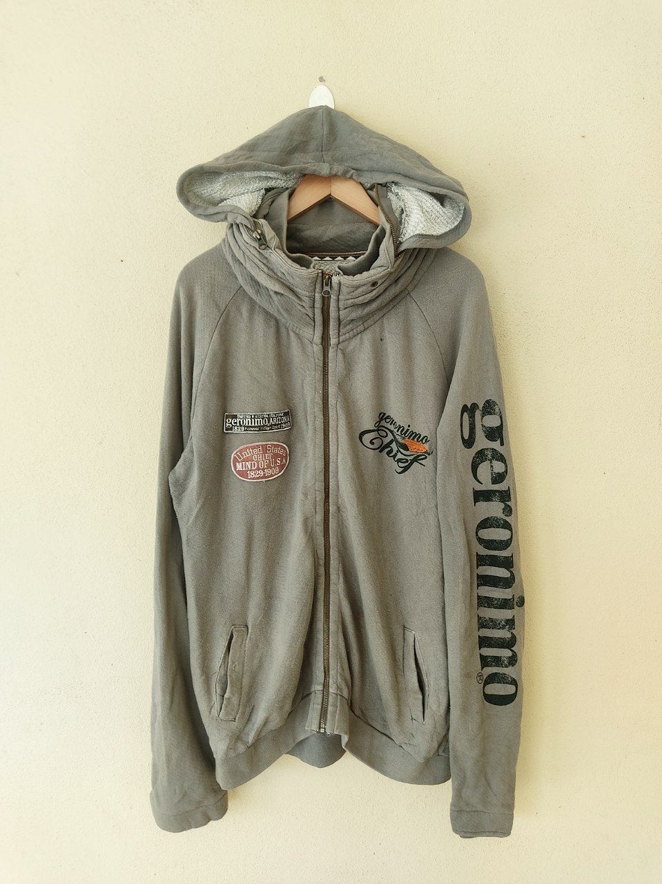 Japanese Brand Geronimo Eagle Hoodie Size US XL / EU 56 / 4 - 3 Thumbnail