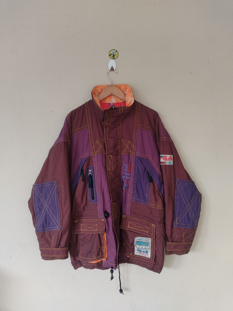 Fila × Vintage VINTAGE FILA AGGRESSIVE SNOW GEAR CASUAL JACKET Size US L / EU 52-54 / 3 - 1 Thumbnail