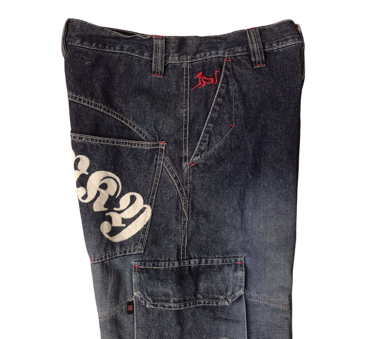 DrunknMunky Drunky Munky BAGGY WIDE Jnco multiple pocket Size US 29 - 15 Thumbnail