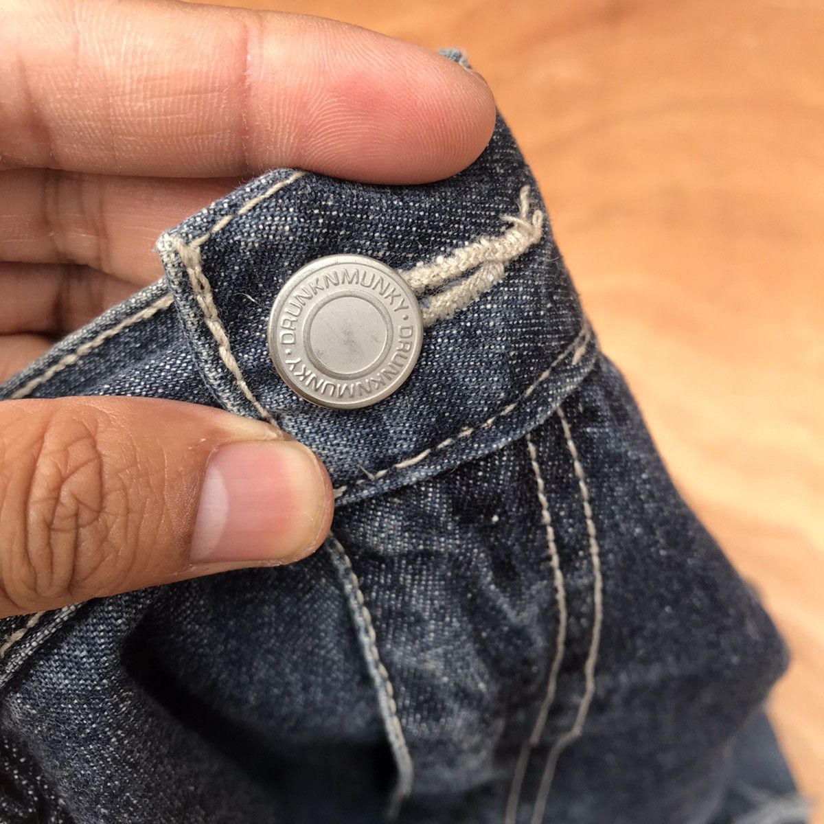 DrunknMunky Drunky Munky BAGGY WIDE Jnco multiple pocket Size US 29 - 16 Thumbnail