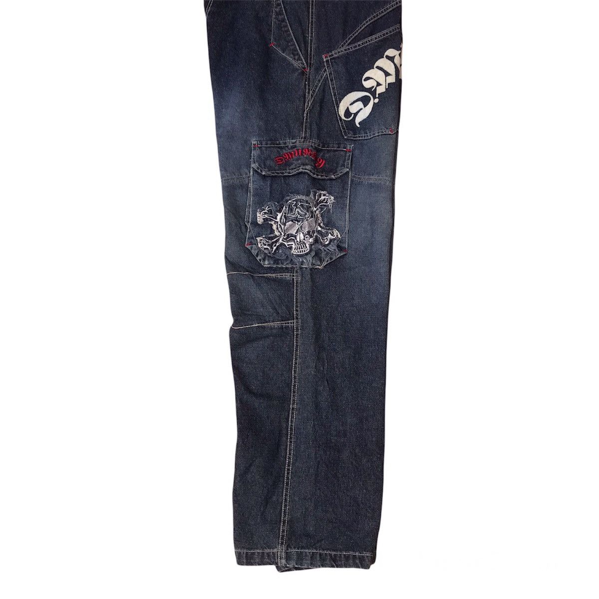 DrunknMunky Drunky Munky BAGGY WIDE Jnco multiple pocket Size US 29 - 10 Thumbnail