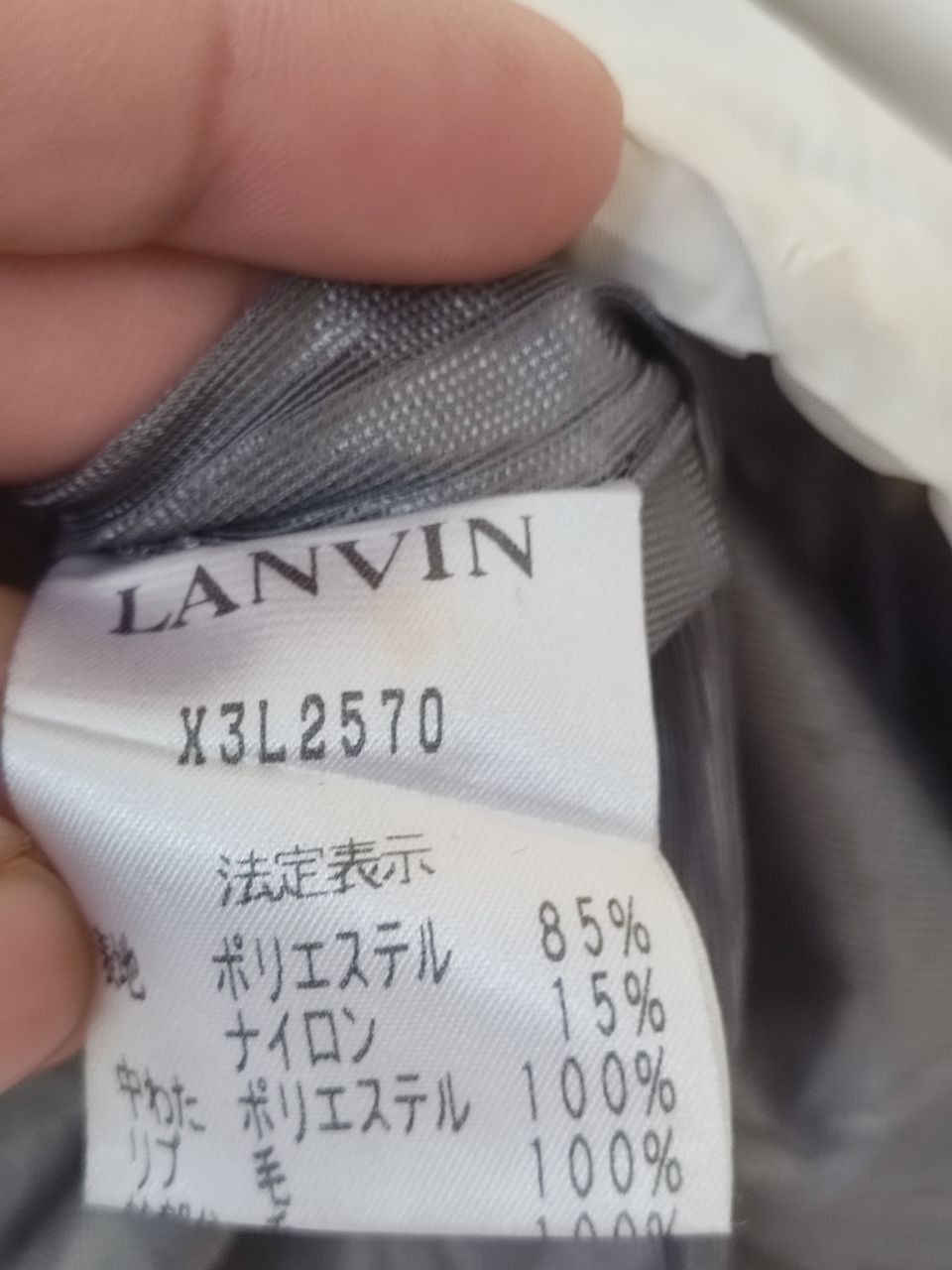 Lanvin × Vintage VINTAGE LANVIN SPORTS PUFFER WHITE JACKET Size US L / EU 52-54 / 3 - 5 Thumbnail