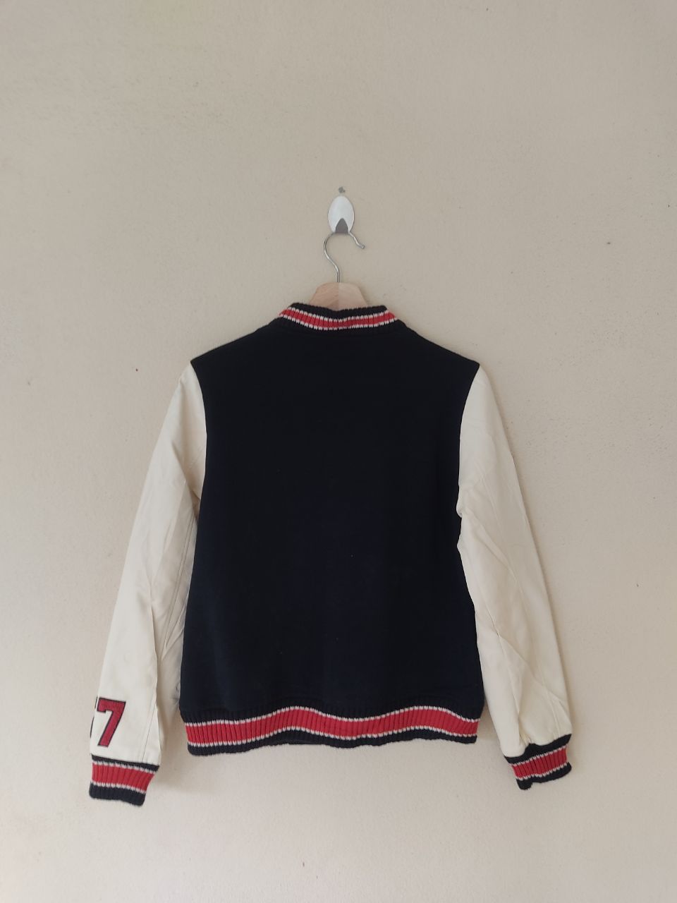 Japanese Brand × Vintage Sorridere H Big Logo Varsity Jacket Size US L / EU 52-54 / 3 - 3 Thumbnail