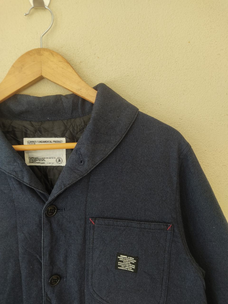 Japanese Brand × Vintage SCANNER FUNDAMENTAL PRODUCT ROCK/PUNK JACKET Size US L / EU 52-54 / 3 - 3 Thumbnail