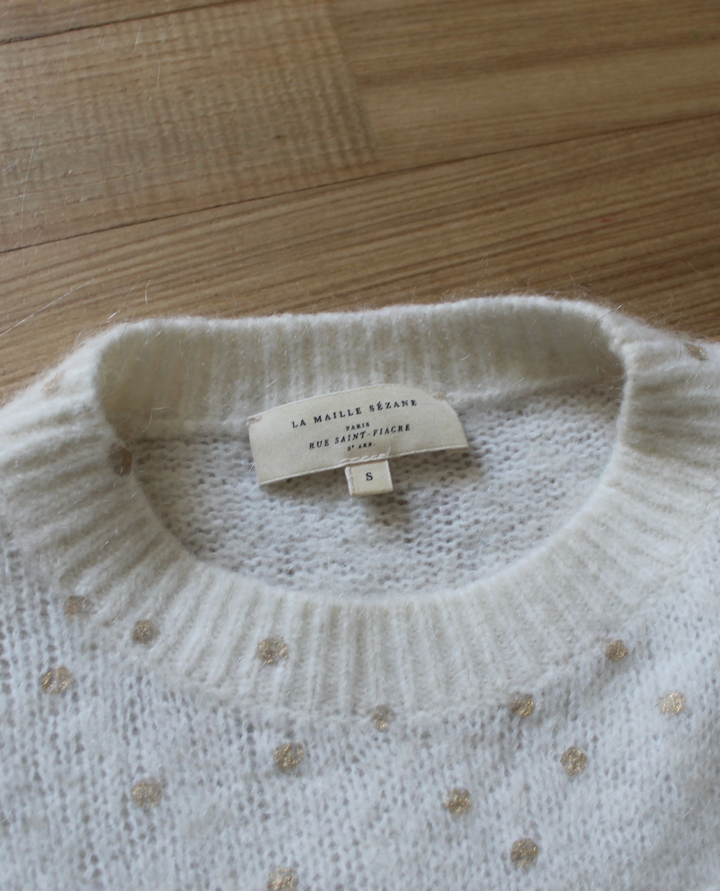 Sezane La Maille Sezane Kid Mohair Sweater Size S / US 4 / IT 40 - 7 Thumbnail