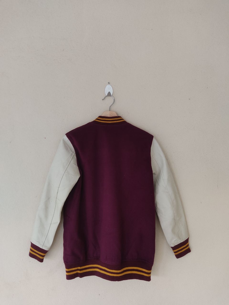 Japanese Brand × Vintage Varsity Rivet & Surge Maroon Size US L / EU 52-54 / 3 - 3 Thumbnail