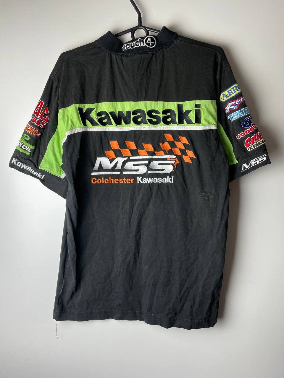 Vintage Kawasaki moto vintage polo t-shirts size M Size US M / EU 48-50 / 2 - 2 Thumbnail