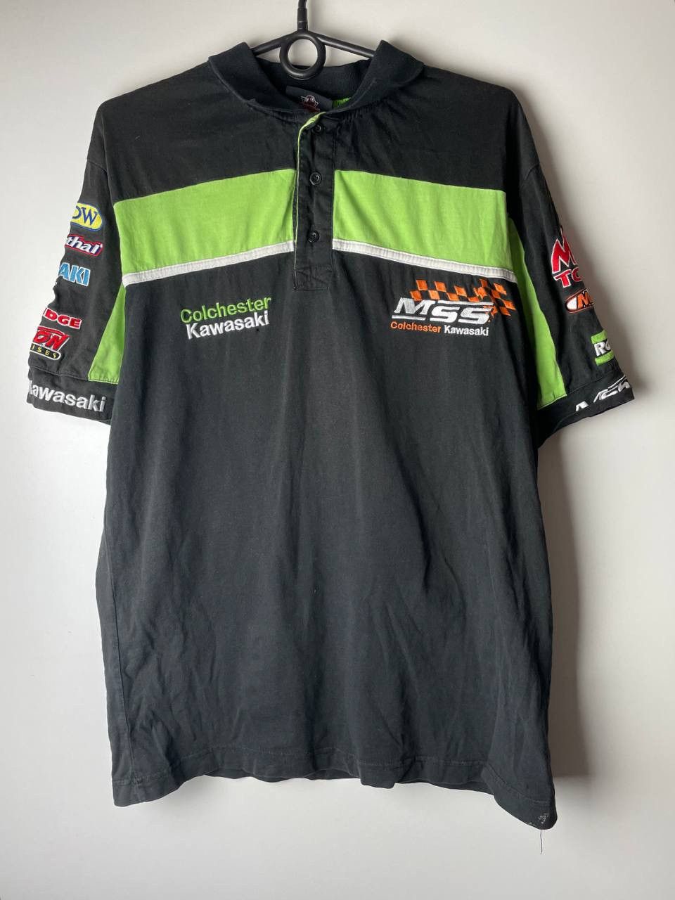 Vintage Kawasaki moto vintage polo t-shirts size M Size US M / EU 48-50 / 2 - 1 Thumbnail