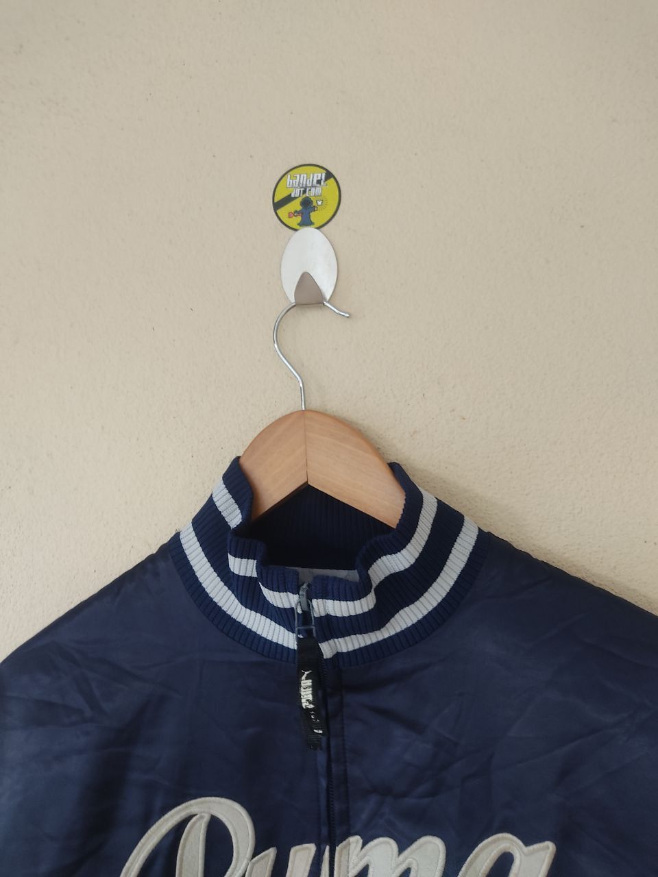 Puma × Vintage VINTAGE PUMA BOMBER DARK BLUE JACKET Size US S / EU 44-46 / 1 - 6 Thumbnail