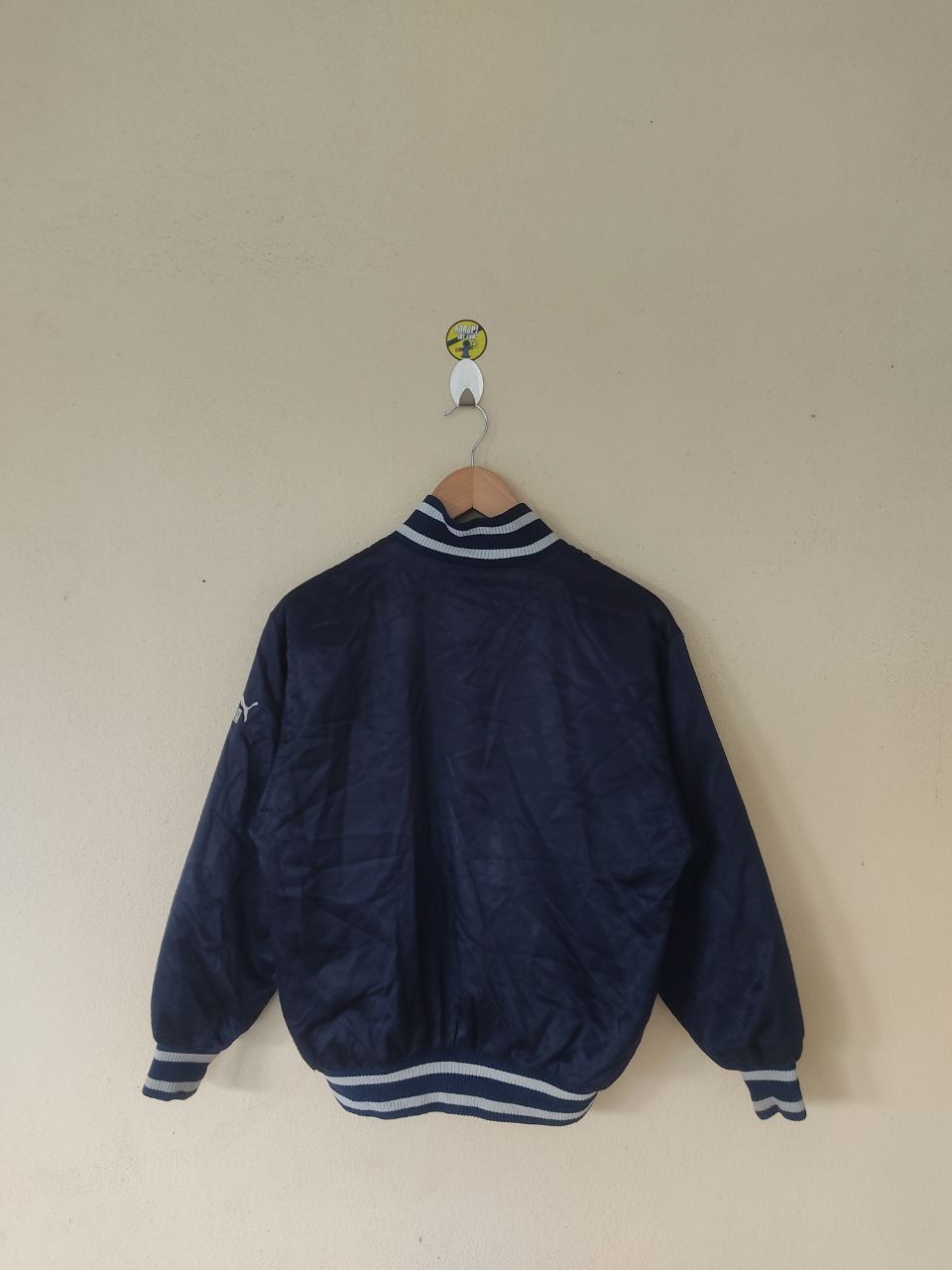 Puma × Vintage VINTAGE PUMA BOMBER DARK BLUE JACKET Size US S / EU 44-46 / 1 - 2 Thumbnail