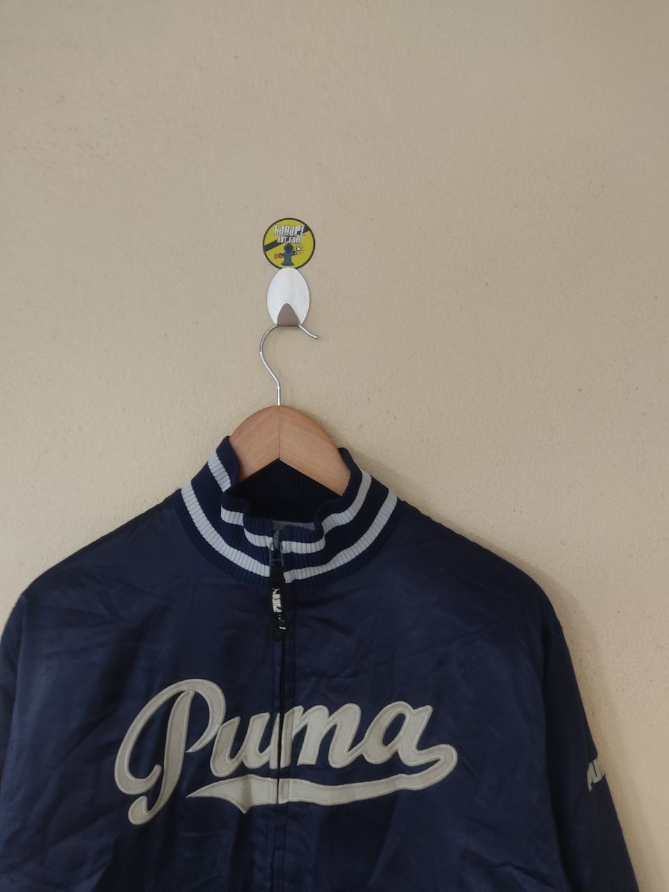 Puma × Vintage VINTAGE PUMA BOMBER DARK BLUE JACKET Size US S / EU 44-46 / 1 - 5 Thumbnail