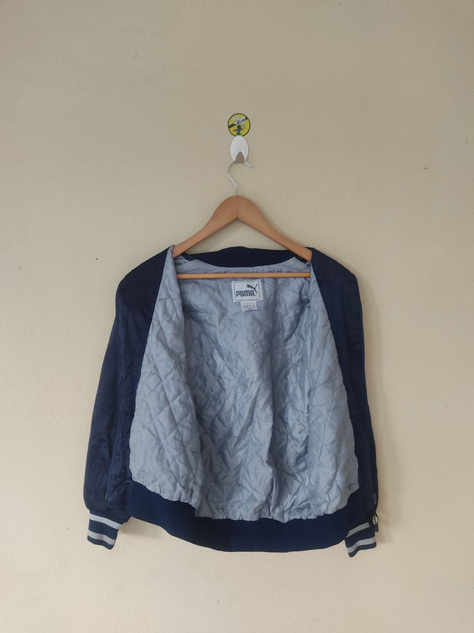 Puma × Vintage VINTAGE PUMA BOMBER DARK BLUE JACKET Size US S / EU 44-46 / 1 - 4 Thumbnail