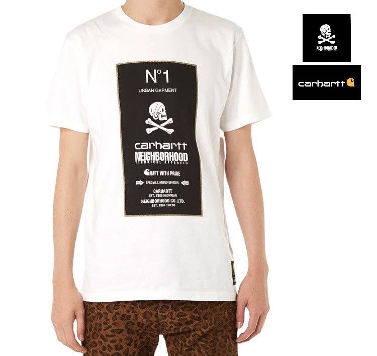 Carhartt × Neighborhood 🔥Neighborhood x Carhartt Wip Collaboration Collection Tee Size US M / EU 48-50 / 2 - 3 Thumbnail