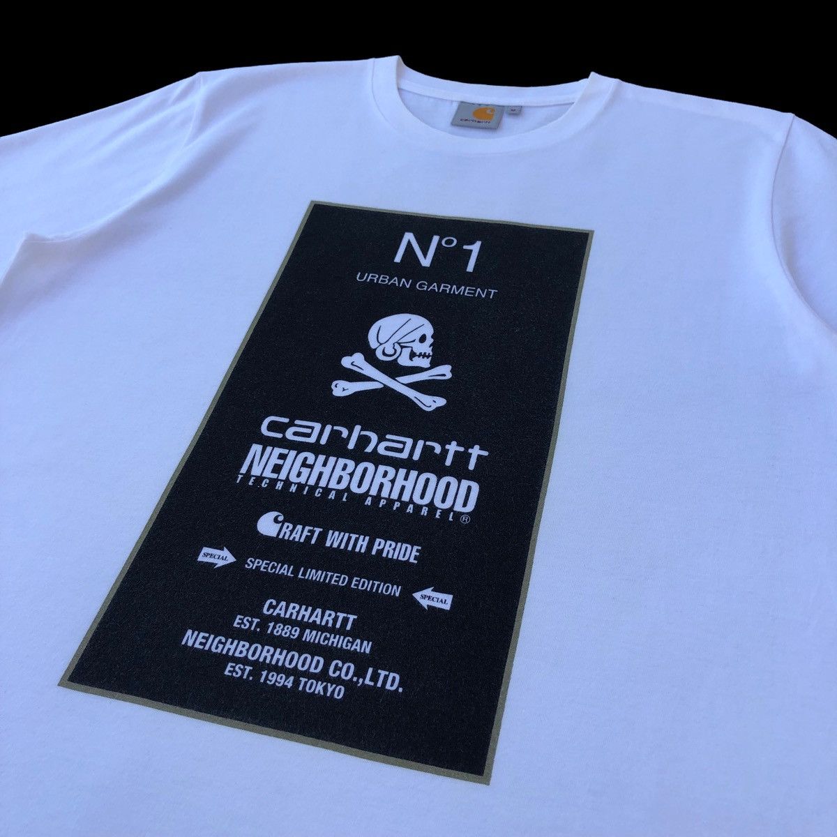 Carhartt × Neighborhood 🔥Neighborhood x Carhartt Wip Collaboration Collection Tee Size US M / EU 48-50 / 2 - 5 Thumbnail