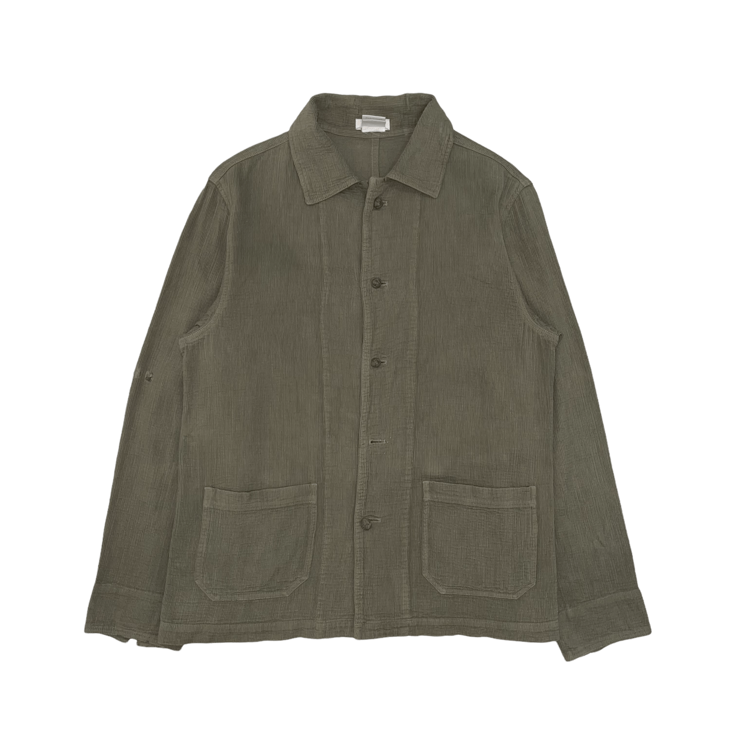 Issey Miyake Issey Miyake Plantation Pleat Olive Chore Jacket Size US L / EU 52-54 / 3 - 1 Thumbnail