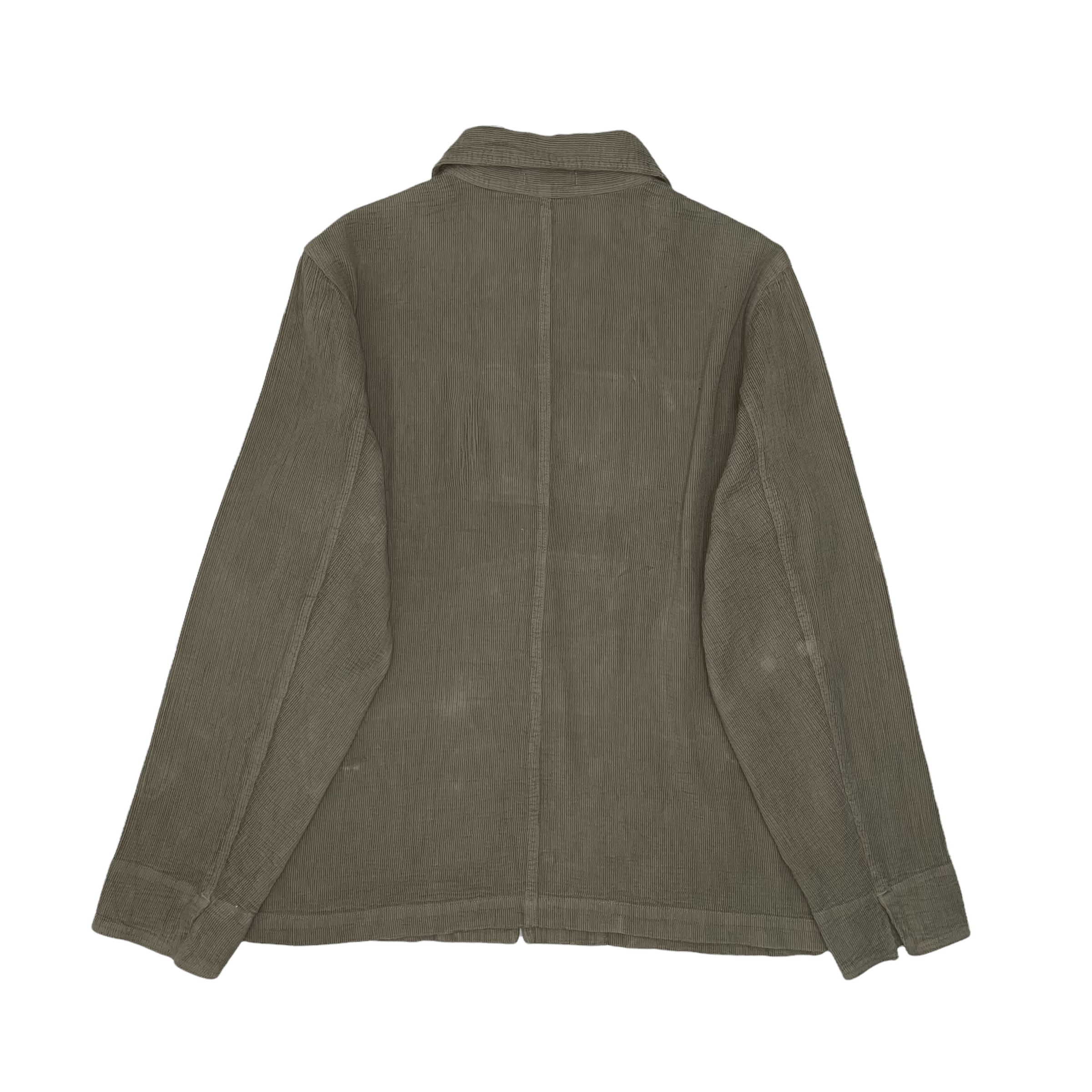 Issey Miyake Issey Miyake Plantation Pleat Olive Chore Jacket Size US L / EU 52-54 / 3 - 2 Thumbnail