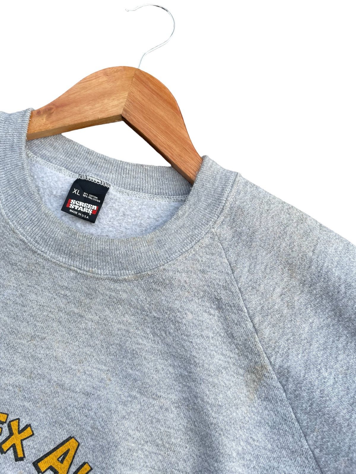 Vintage Vintage 80’s Screen Star Raglan Sweatshirt Size US XL / EU 56 / 4 - 6 Thumbnail