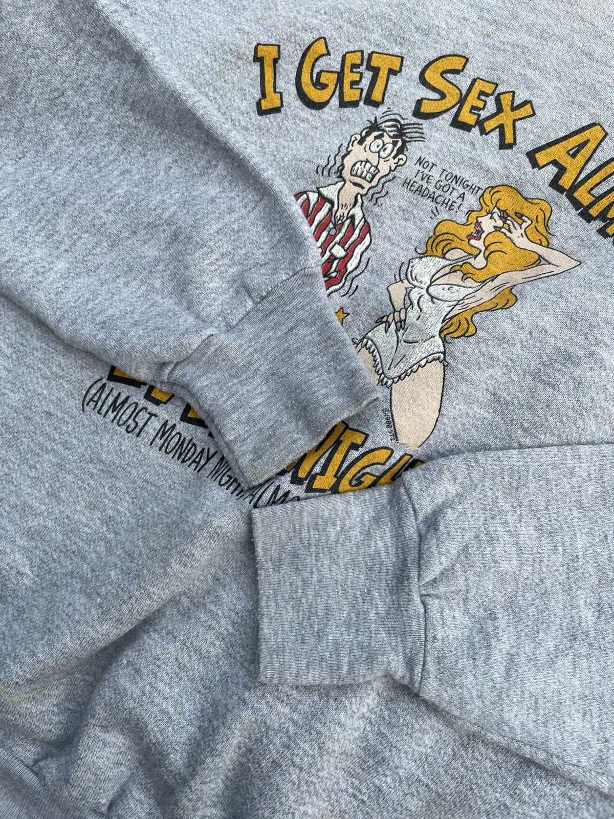 Vintage Vintage 80’s Screen Star Raglan Sweatshirt Size US XL / EU 56 / 4 - 8 Thumbnail