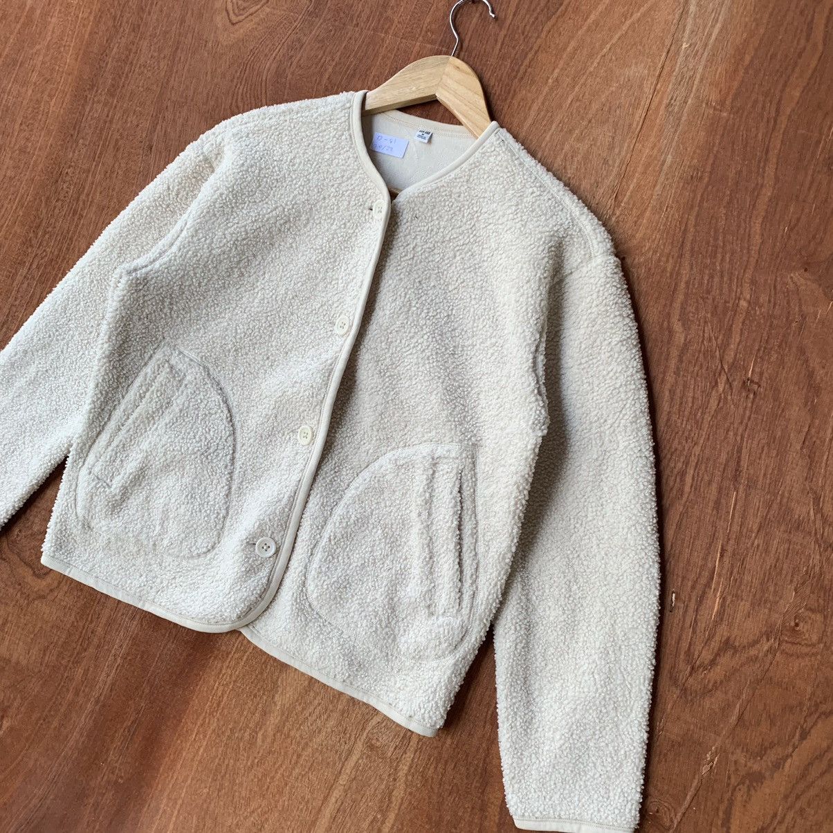 Engineered Garments × Japanese Brand × Uniqlo Uniqlo undercover sherpa button fleece jacket fluffy Size M / US 6-8 / IT 42-44 - 3 Thumbnail