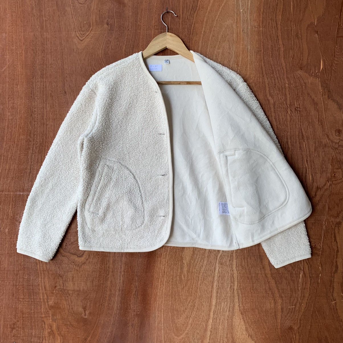 Engineered Garments × Japanese Brand × Uniqlo Uniqlo undercover sherpa button fleece jacket fluffy Size M / US 6-8 / IT 42-44 - 4 Thumbnail
