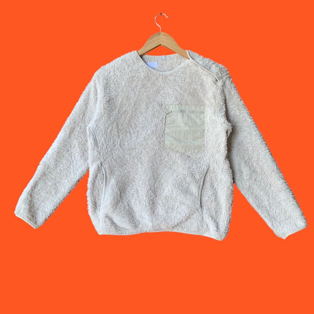 Engineered Garments × Japanese Brand × Uniqlo Uniqlo fleece sweatshirt sweater Size M / US 6-8 / IT 42-44 - 1 Thumbnail