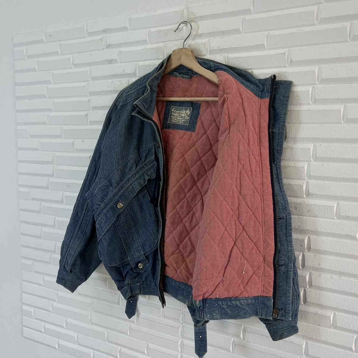 Japanese Brand VINTAGE BOMBER PARACHUTE BIKER JACKET INSPIRED ISSEY MIYAKE Size US L / EU 52-54 / 3 - 14 Thumbnail