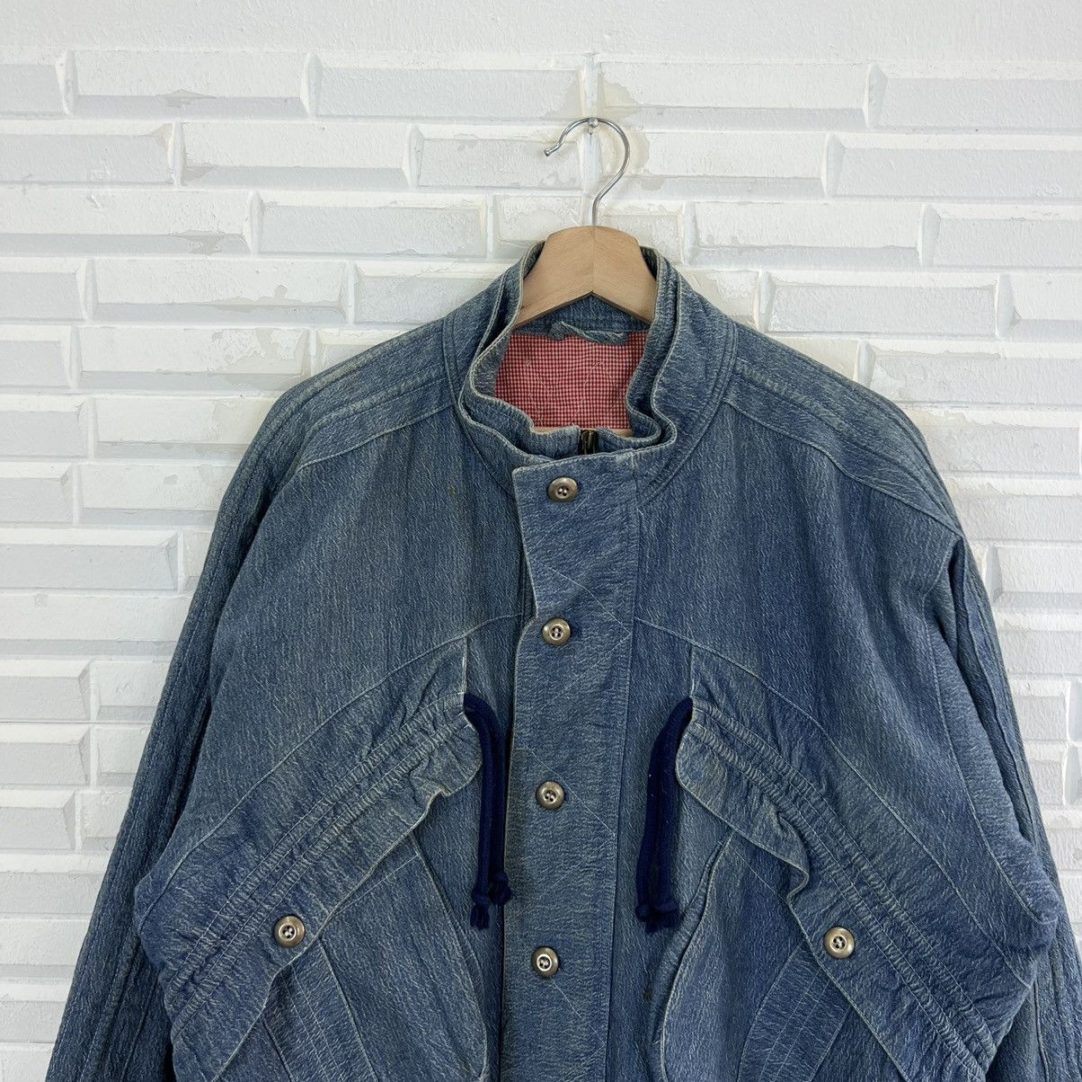 Japanese Brand VINTAGE BOMBER PARACHUTE BIKER JACKET INSPIRED ISSEY MIYAKE Size US L / EU 52-54 / 3 - 3 Thumbnail