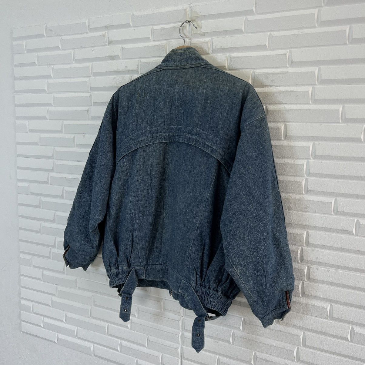 Japanese Brand VINTAGE BOMBER PARACHUTE BIKER JACKET INSPIRED ISSEY MIYAKE Size US L / EU 52-54 / 3 - 10 Thumbnail
