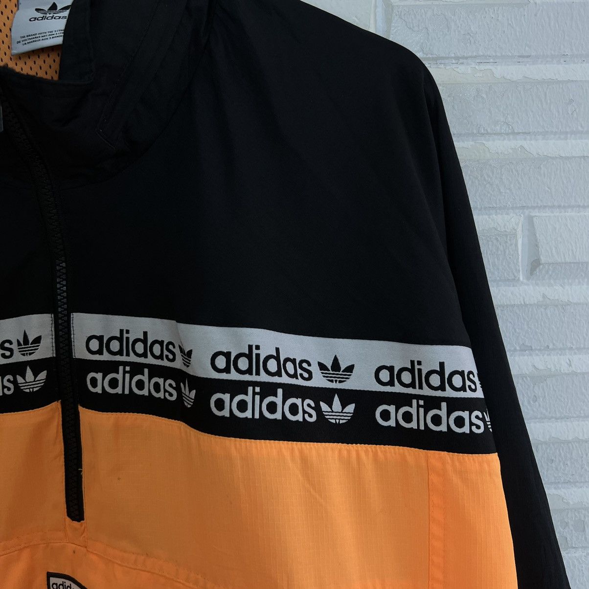 Adidas VINTAGE ANORAK JACKET ADIDAS RARE COLOUR Size US L / EU 52-54 / 3 - 6 Thumbnail