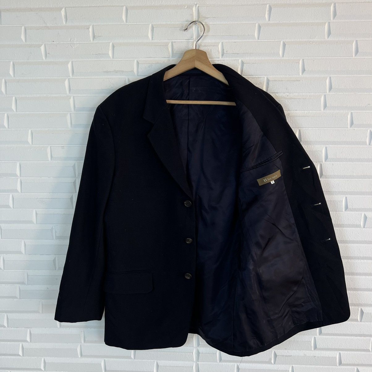 Yohji Yamamoto DOUBLE BREAST CASUAL COAT Size US S / EU 44-46 / 1 - 2 Thumbnail