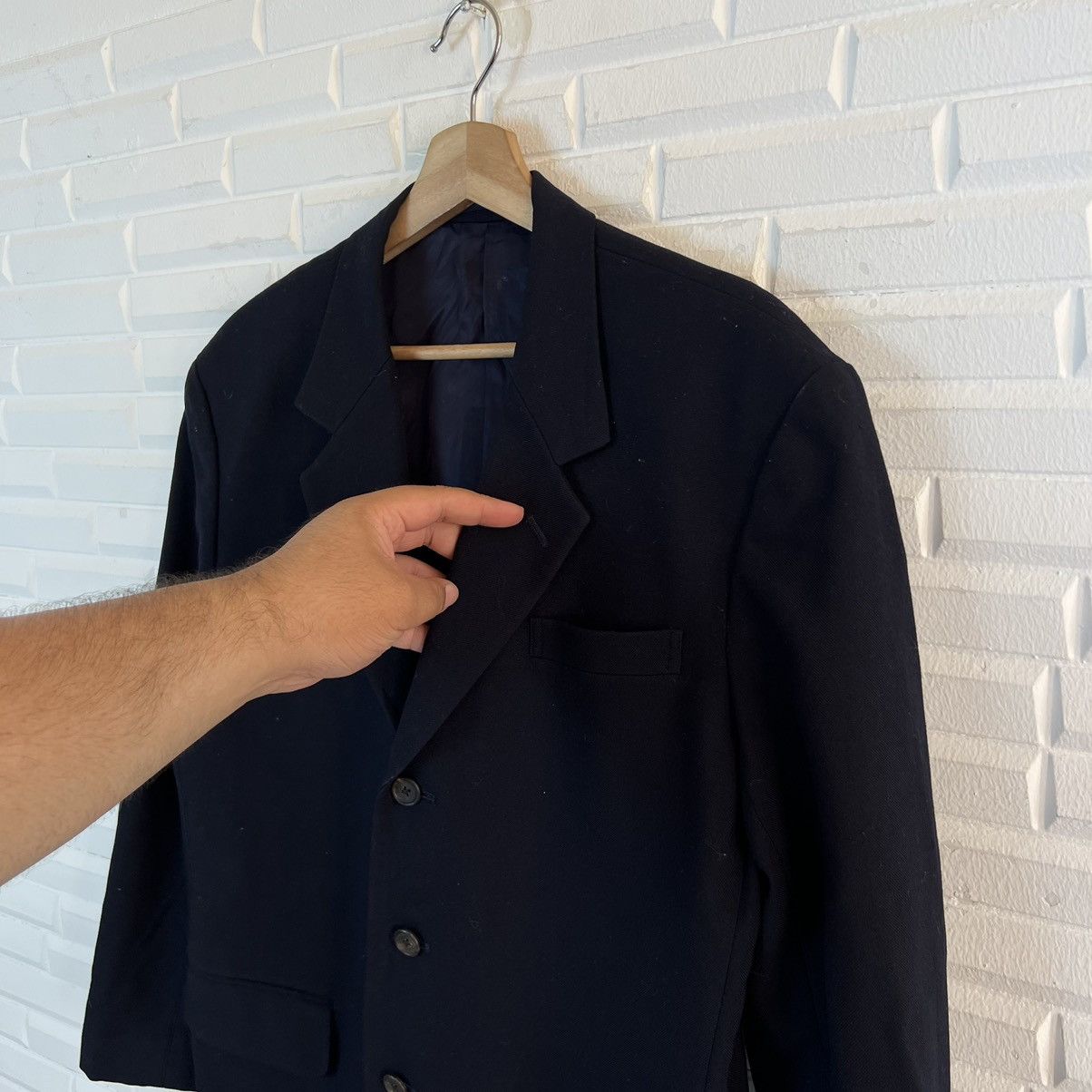 Yohji Yamamoto DOUBLE BREAST CASUAL COAT Size US S / EU 44-46 / 1 - 6 Thumbnail