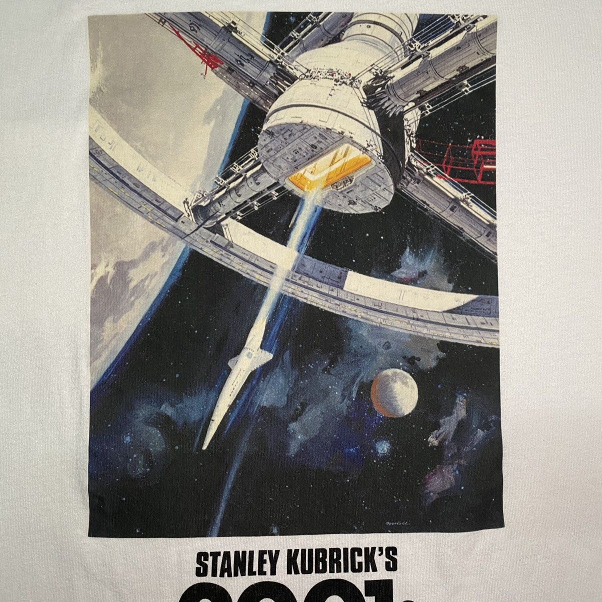 Japanese Brand RARE 2001: A SPACE ODYSSEY MOVIE T SHIRT STANLEY KUBRICK Size US L / EU 52-54 / 3 - 8 Thumbnail