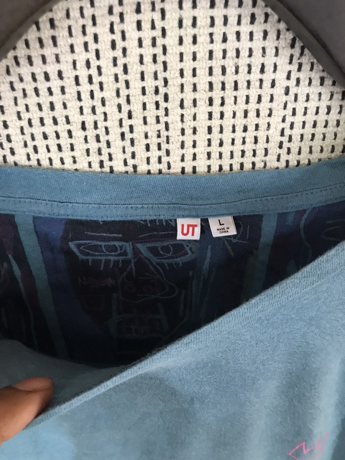 Jean-Michel Basquiat × Uniqlo ‼️JMB X UNIQLO TSHIRT NICE DESIGN‼️ Size US L / EU 52-54 / 3 - 4 Thumbnail