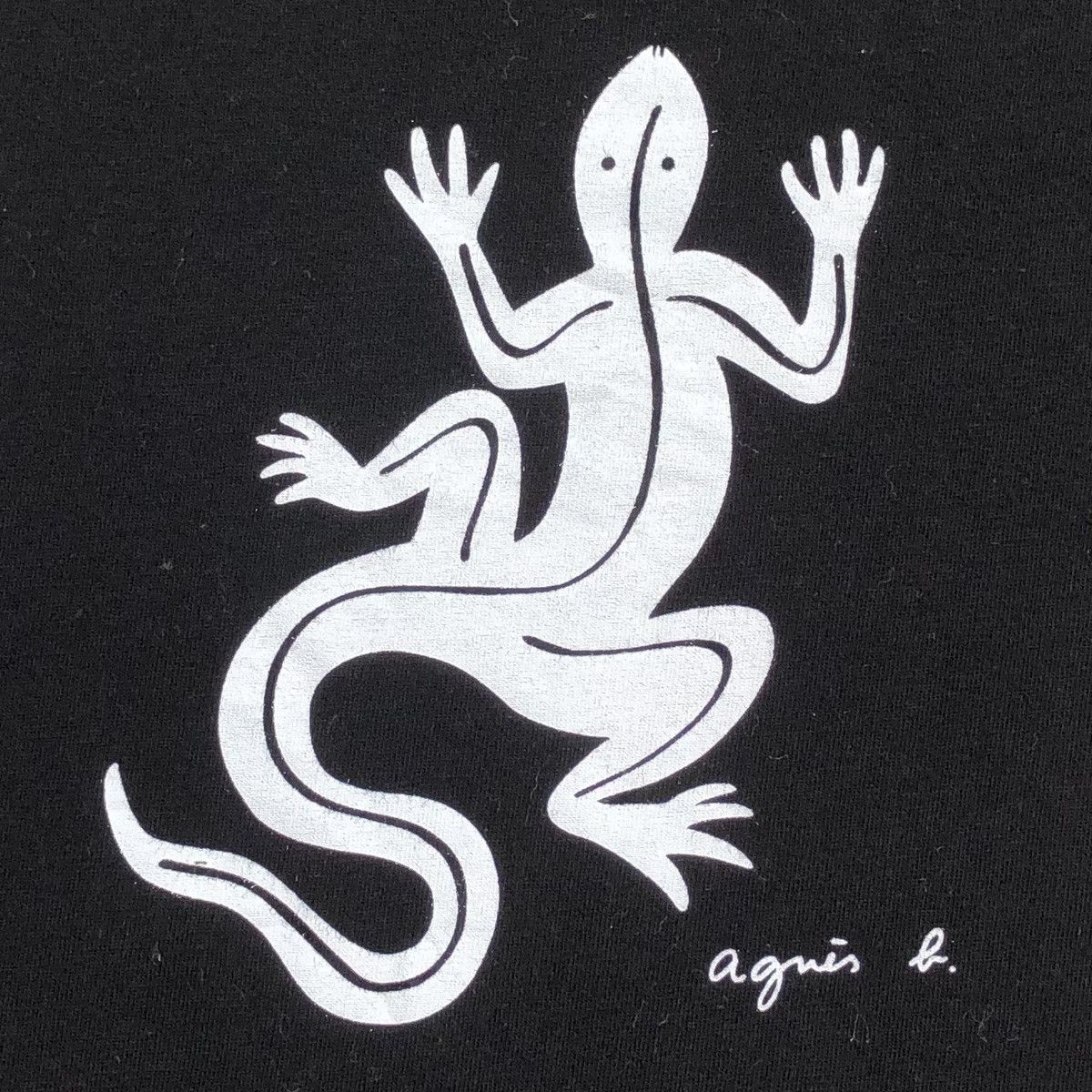 agnes b. agnès b. Graphic-Print Lizard T-shirt Size US M / EU 48-50 / 2 - 8 Thumbnail