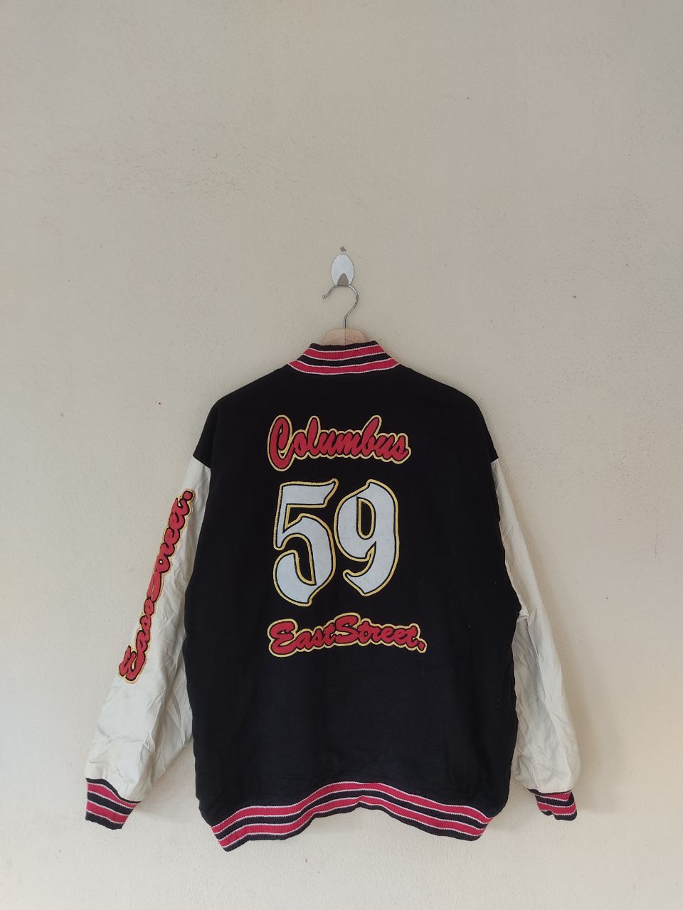 Vintage Columbus Eaststreet Varsity Size US L / EU 52-54 / 3 - 1 Thumbnail