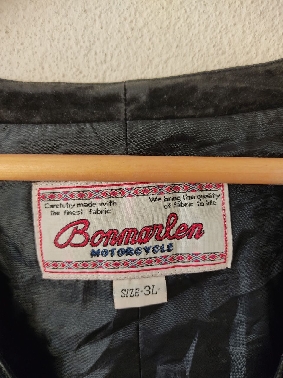 Genuine Leather × Japanese Brand × Vintage VINTAGE BONMARLEN MOTORCYCLE BLACK LEATHER VEST Size US M / EU 48-50 / 2 - 6 Thumbnail