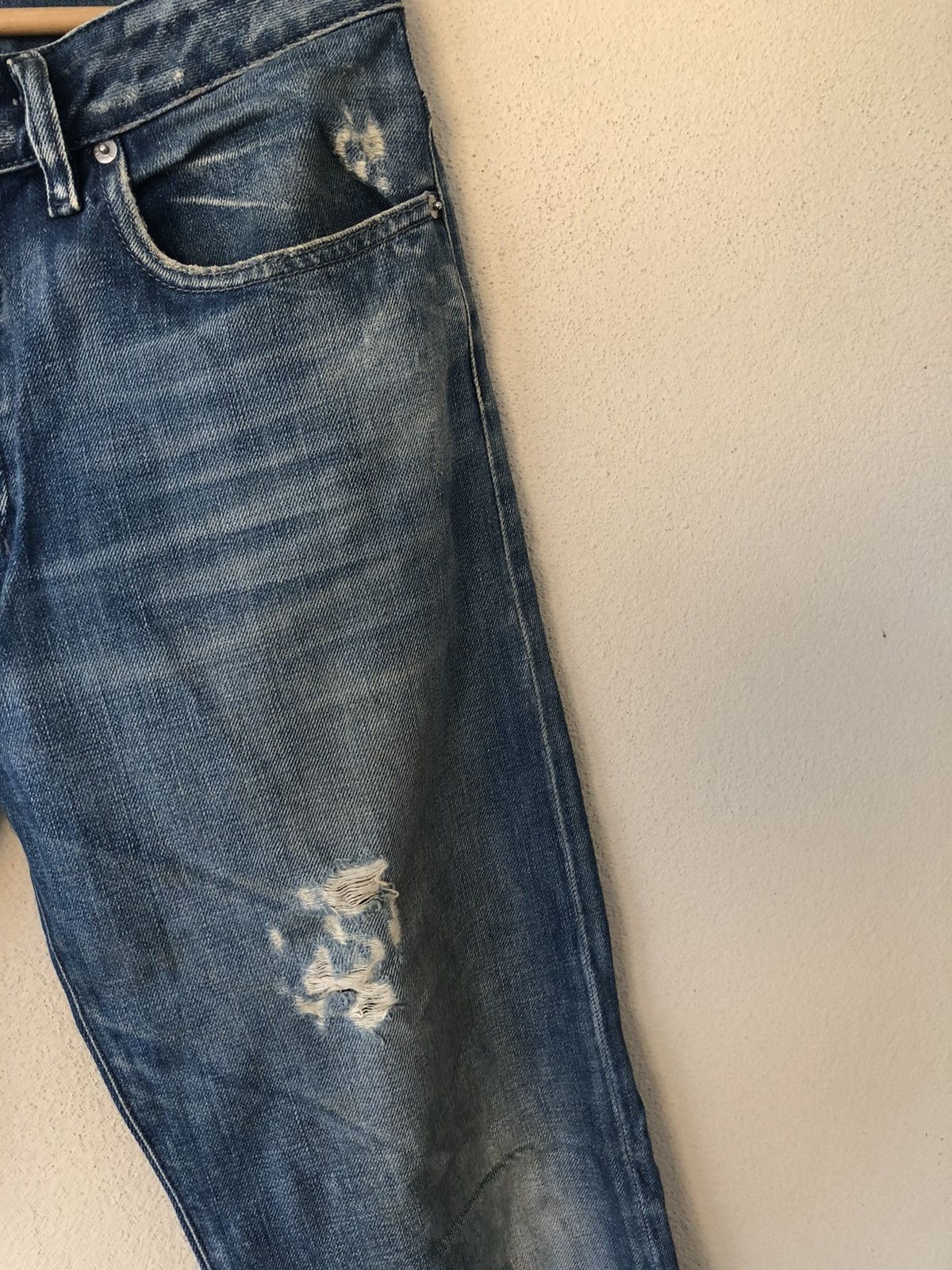 Diesel DIESEL MADE IN ITALY DISSTRESSED DENIM Size US 33 - 8 Thumbnail