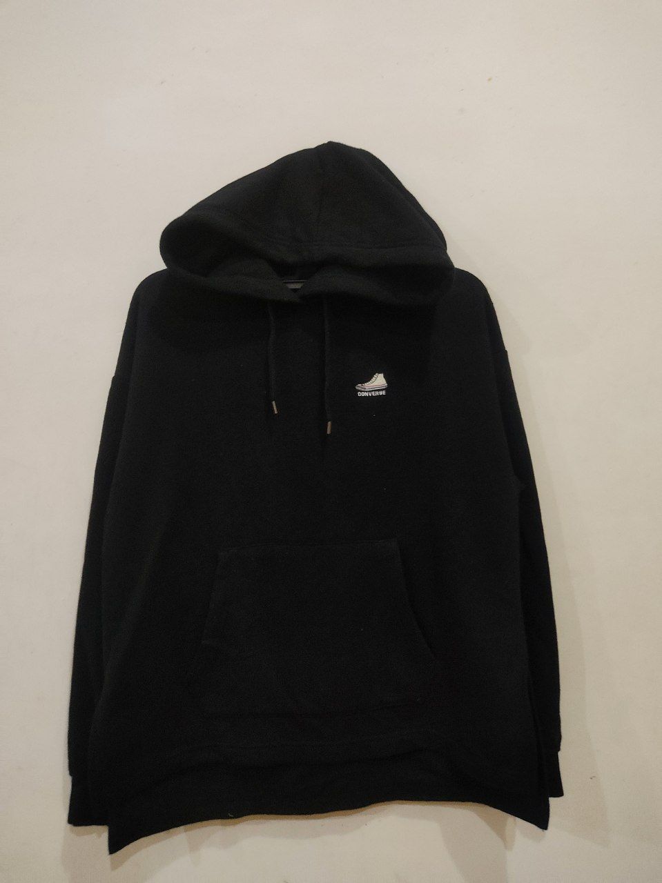 Converse × Vintage Vintage Converse Small Sneakers Black Hoodie Size US M / EU 48-50 / 2 - 1 Thumbnail