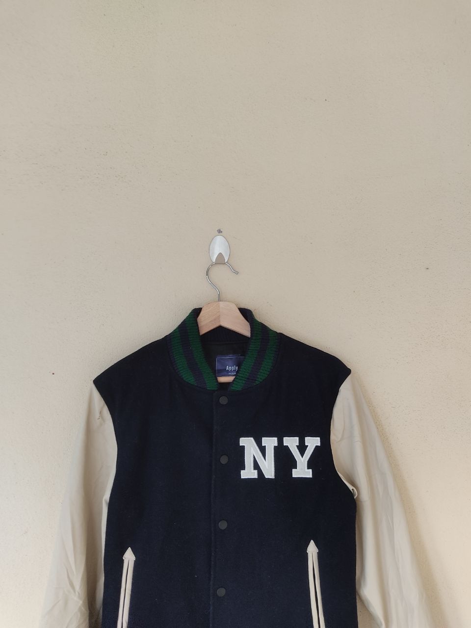 Japanese Brand × Vintage Vintage NY Varsity Size US M / EU 48-50 / 2 - 2 Thumbnail