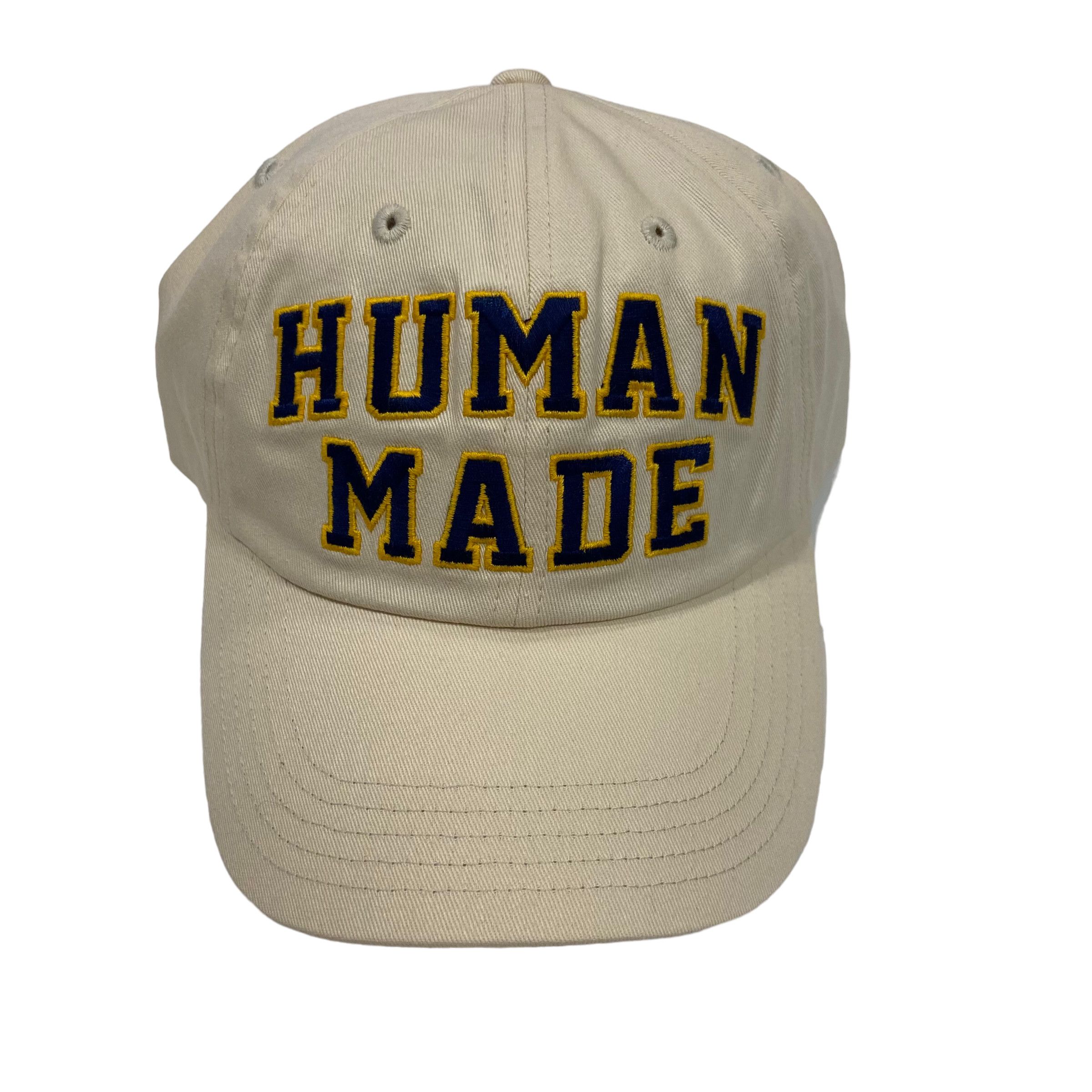 image of New Human Made Dad Hat in Cream, Men's