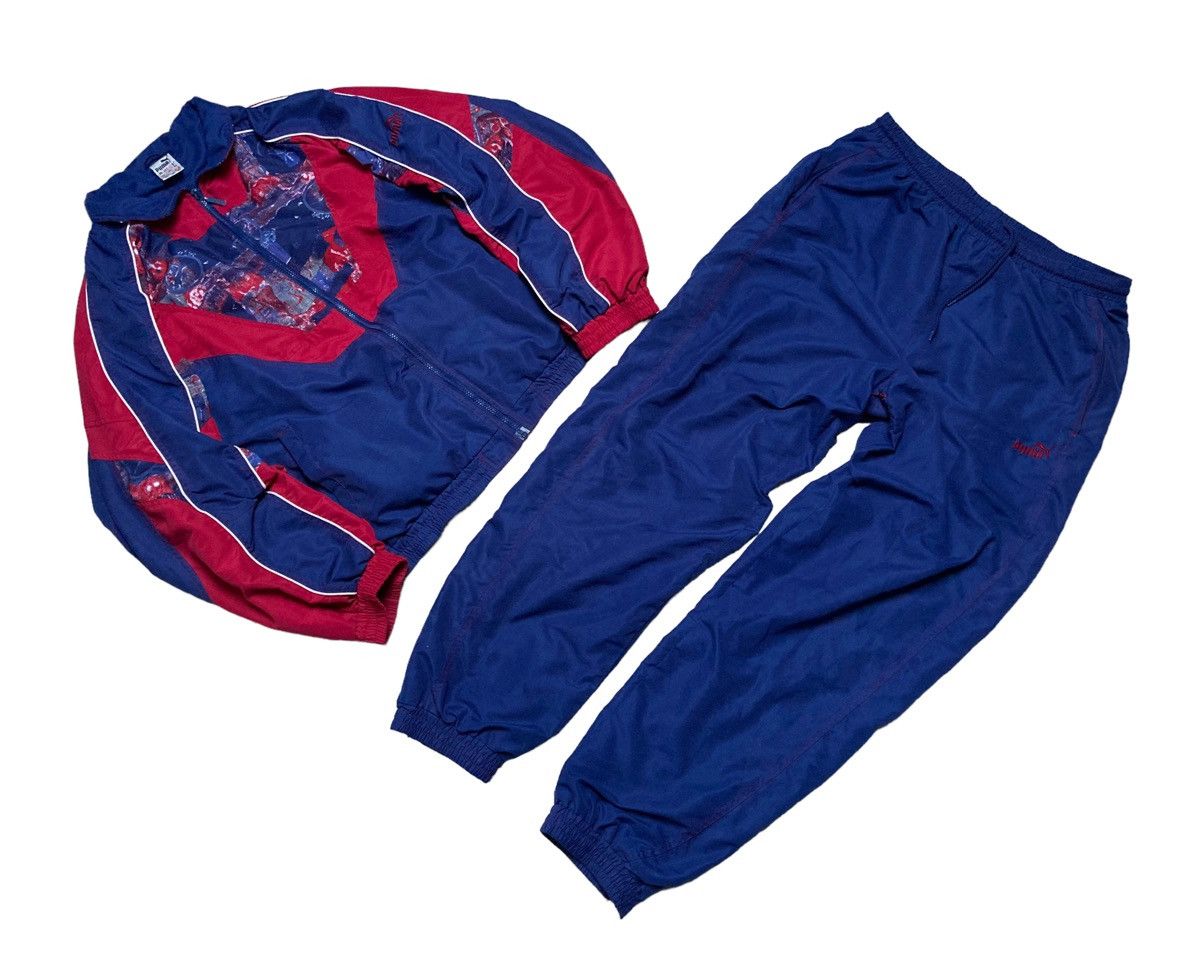 Vintage 90s Puma Tracksuit Track Jacket Pants Windbreaker