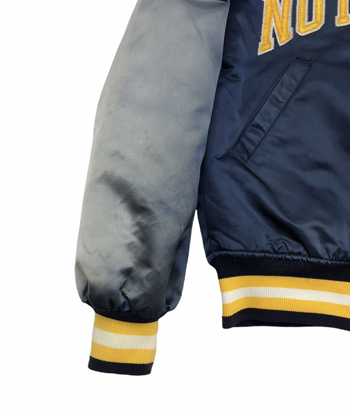 Starter 🔥DISTRESSED🔥VTG 80s Starter Notre Dame Fighting Irish Jacket Size US M / EU 48-50 / 2 - 8 Thumbnail