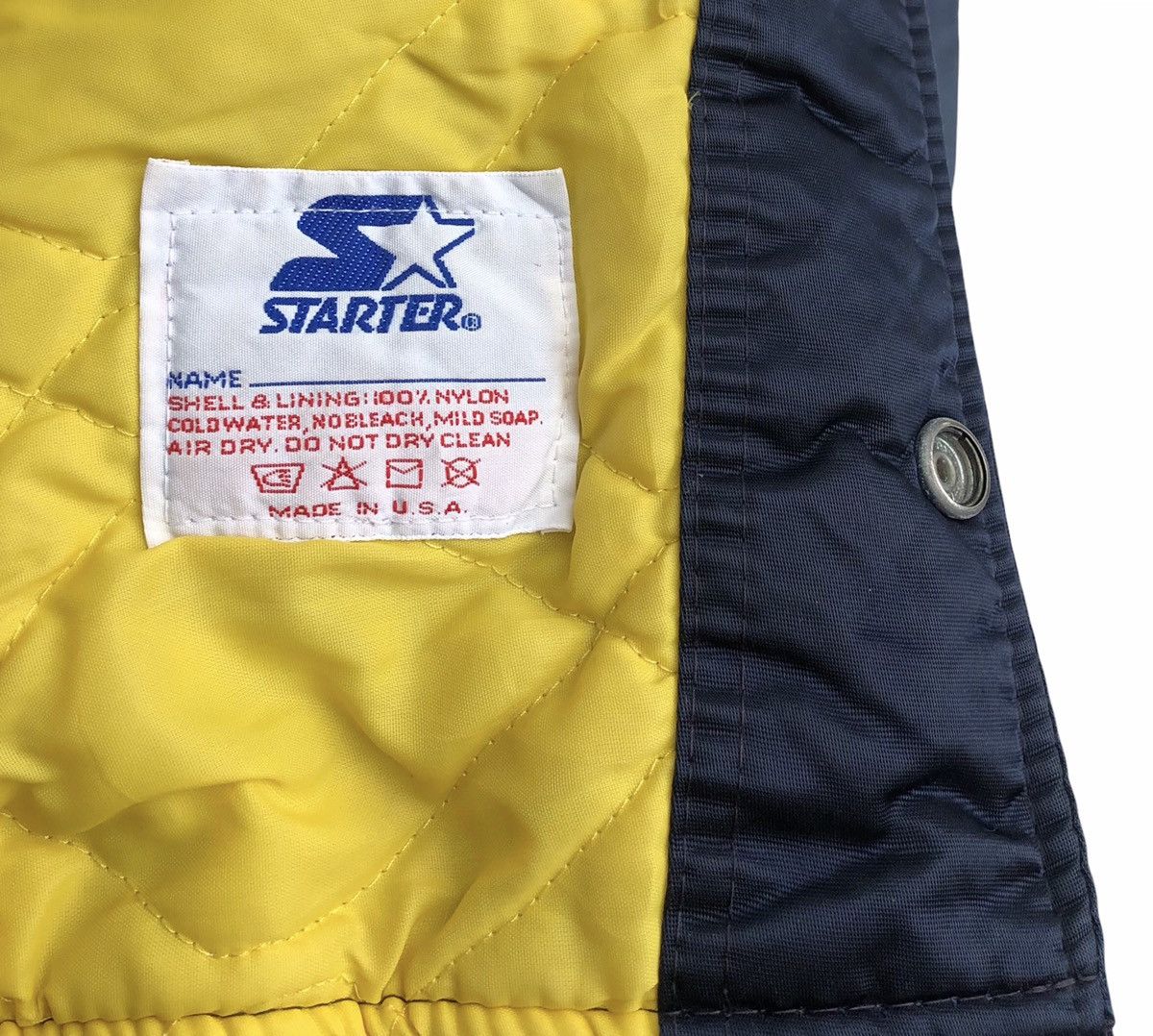 Starter 🔥DISTRESSED🔥VTG 80s Starter Notre Dame Fighting Irish Jacket Size US M / EU 48-50 / 2 - 13 Thumbnail