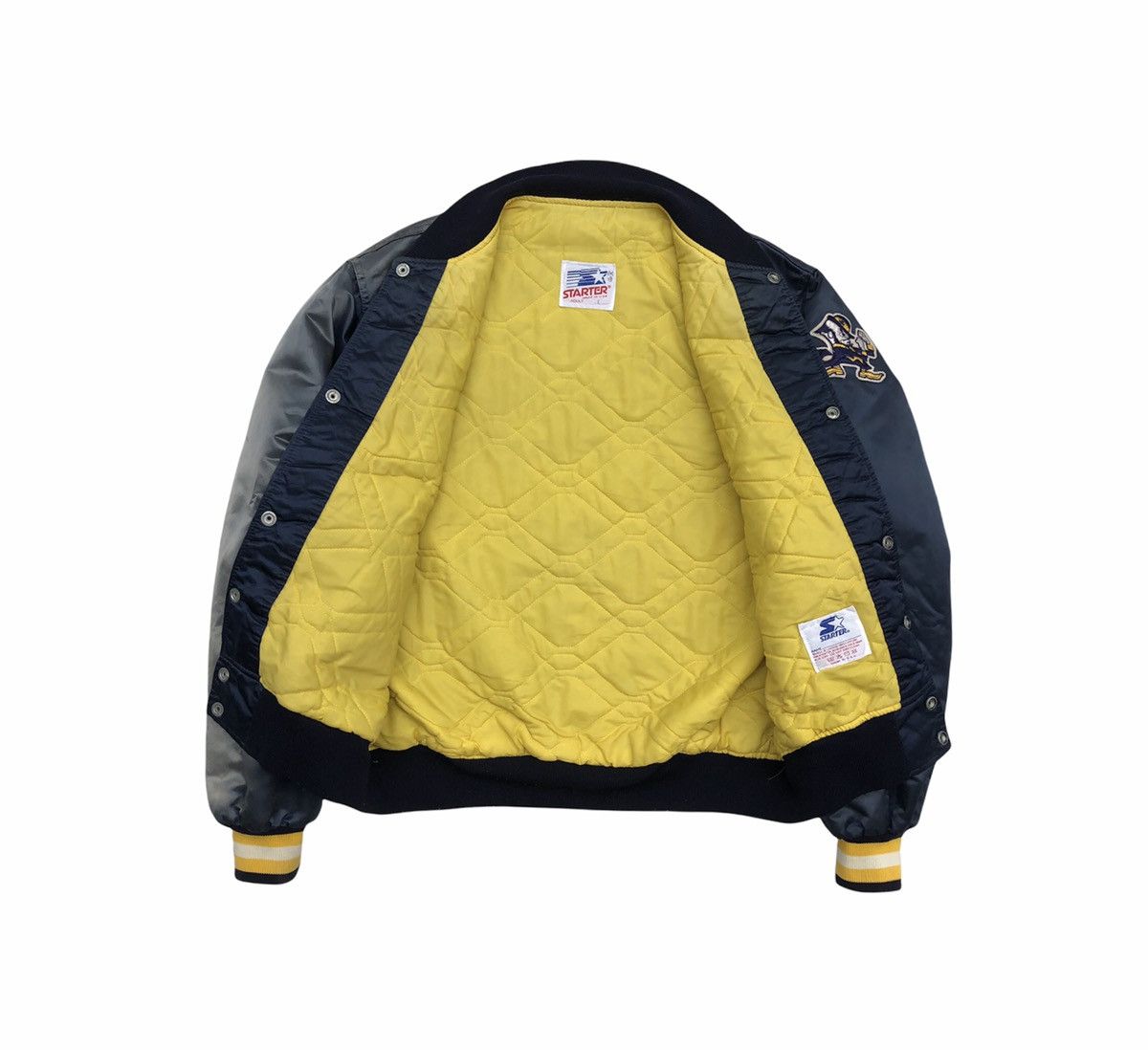 Starter 🔥DISTRESSED🔥VTG 80s Starter Notre Dame Fighting Irish Jacket Size US M / EU 48-50 / 2 - 11 Thumbnail