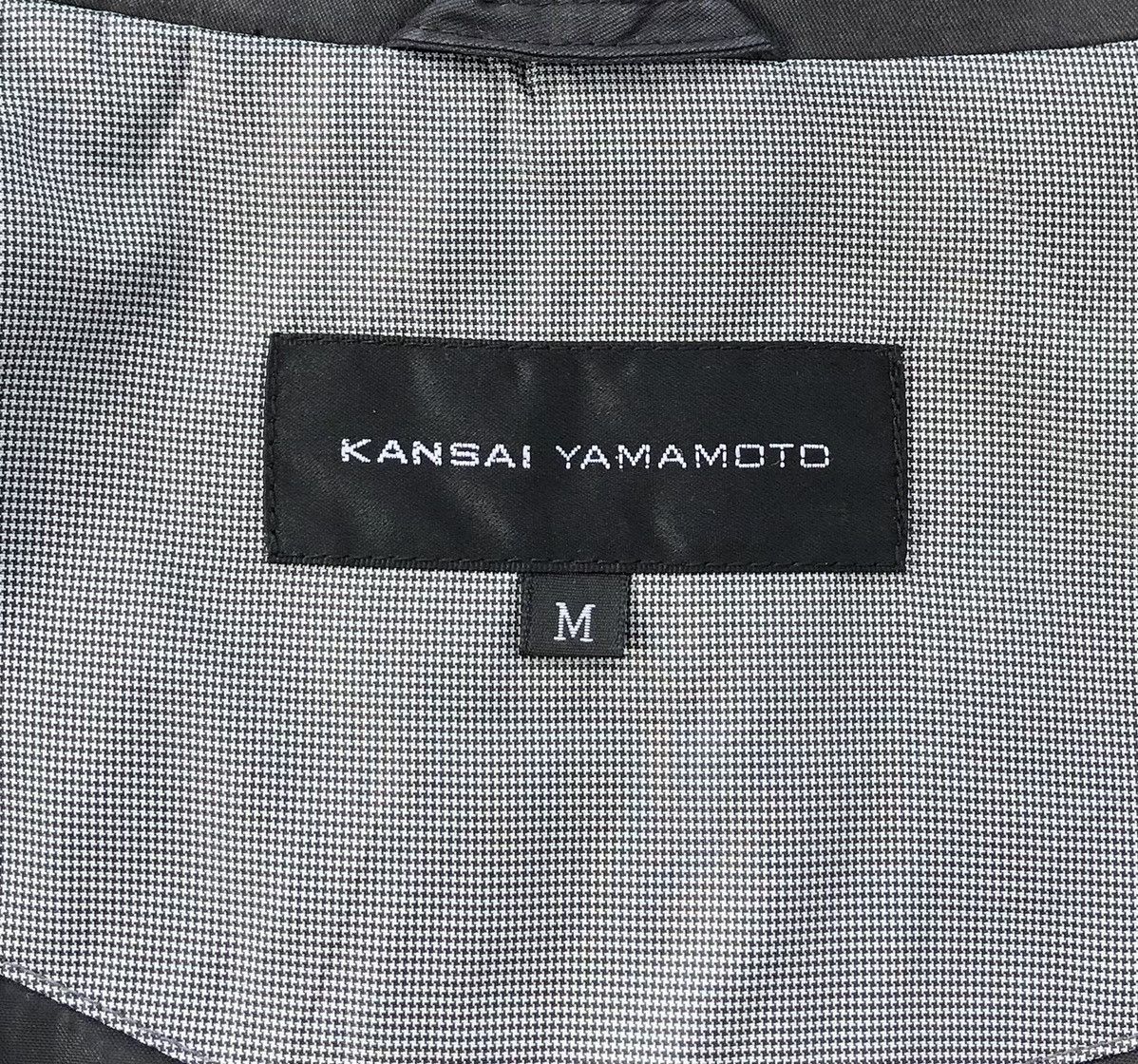 Kansai Yamamoto 🔥Kansai Yamamoto Bomber Jacket With Leather Part On Pocket Size US M / EU 48-50 / 2 - 9 Thumbnail