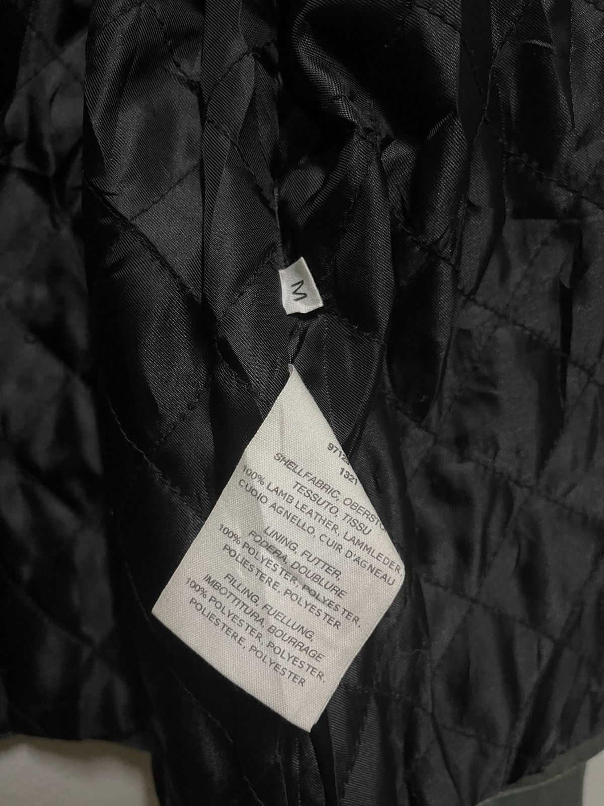 CLOSED Rare Green Perfecto Lamb Leather Jacket Size M / US 6-8 / IT 42-44 - 12 Thumbnail
