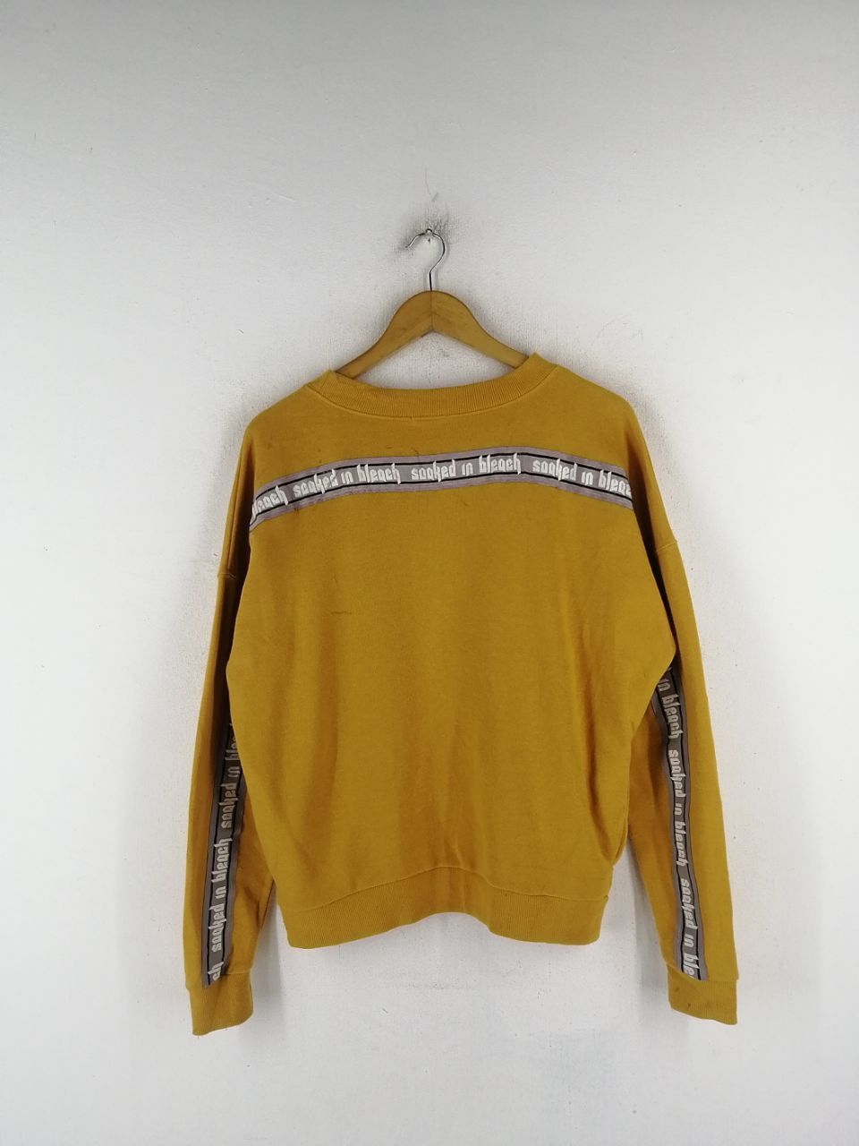 Japanese Brand Gyda Gudies Soaked in Bleach Sweatshirt Size US L / EU 52-54 / 3 - 1 Thumbnail