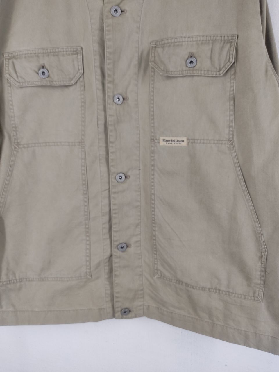 Japanese Brand × Vintage Vintage Elanvital Jeans Jacket Size US L / EU 52-54 / 3 - 5 Thumbnail