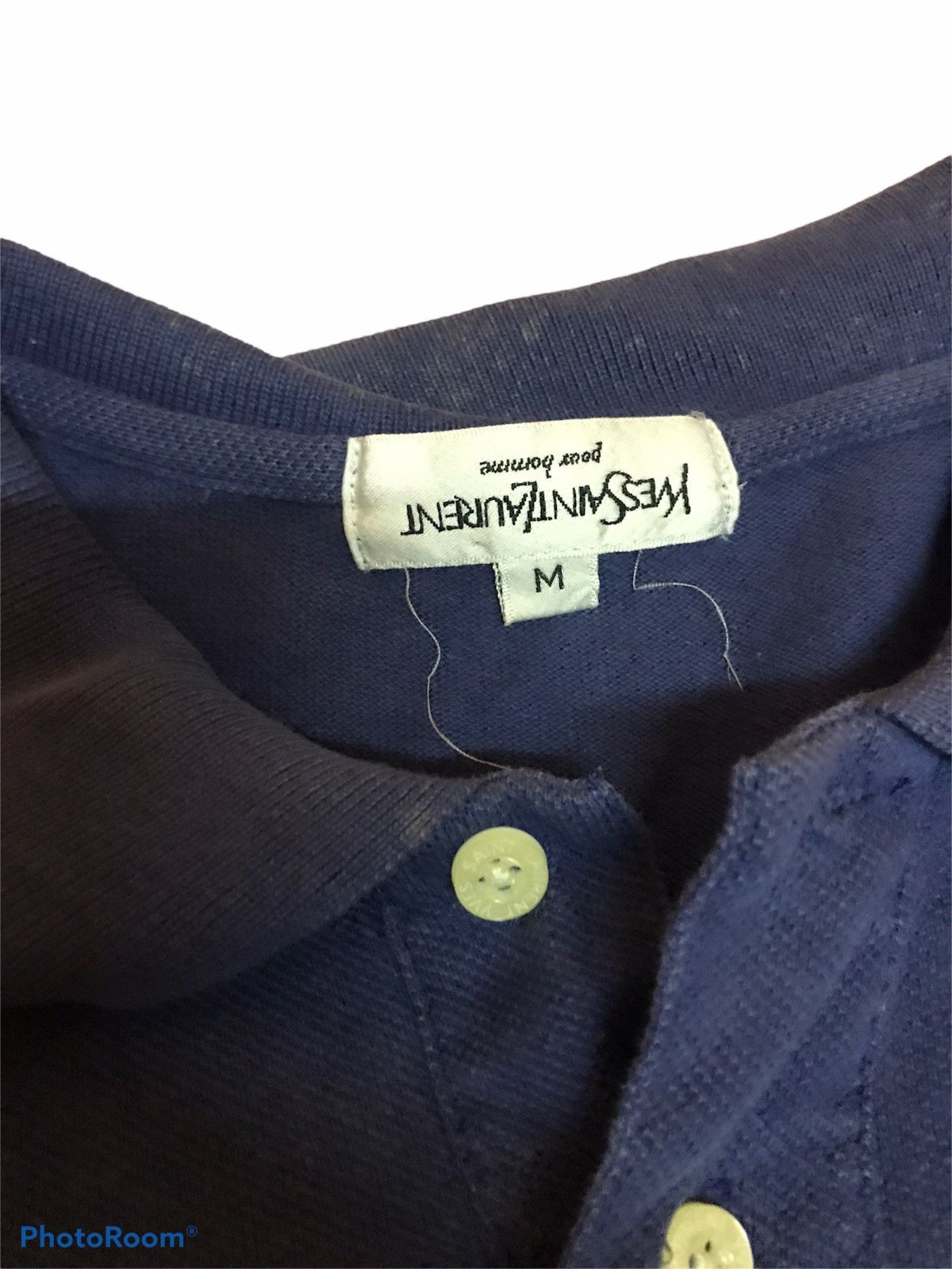 Yves Saint Laurent Ysl polo long sleeve Size US M / EU 48-50 / 2 - 2 Thumbnail